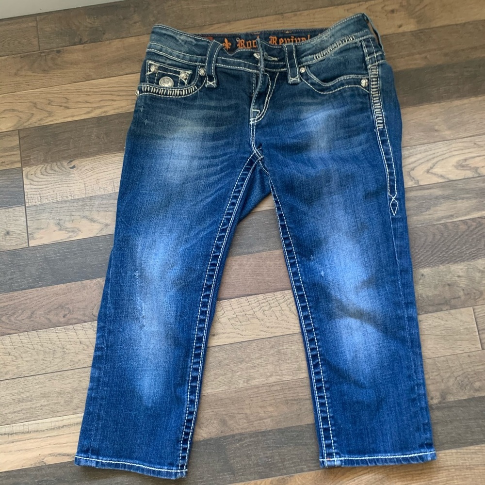 Rock revival capris